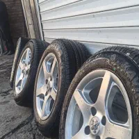 فروش رینگ و لاستیک درحد صفر شرکتی