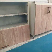 ست کابینت وسینک ظرفشویی و ماشین لباسشویی