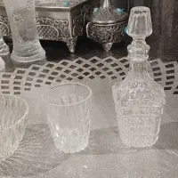 ظرف آرکوپال فلور و در تنگ کریستال لانگ و ...قدیمی|ظروف سرو و پذیرایی|تهران, منیریه|دیوار