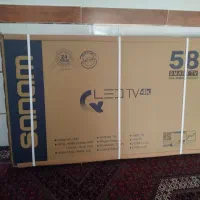 تلویزیون هوشمندQl صنام۵۸اینچ بروز و جدید کاملا نو