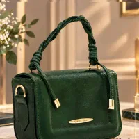 کیف دستی  زنانه پاسپورتی بند پیچ