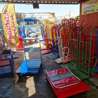 گاری ترولی تاشو چهار چرخ دستی تاشو باربر(کارگاه)|ابزارآلات|تهران, شهید رجایی|دیوار