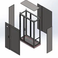 جوشکار CO2 - تابلو برق فلزی