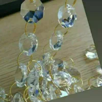 سفارش عمده ریسه کریستالی. گوی کریستالی لوستر پرده