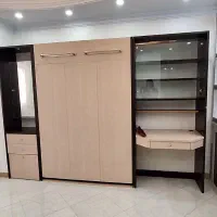 تخت کم جا کاملا سالم از برند کمجا|تخت و سرویس خواب|فردیس, منظریه|دیوار