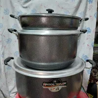 سرویس قابلمه ماهیتابه سایز بزرگ