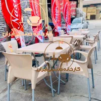 صندلی پلاستیکی  باغی کافه طرح حسن سه