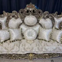 مبل شاهنشین|مبلمان خانگی و میز عسلی|اصفهان, تخت فولاد|دیوار