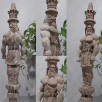 تنه قلیون رخ چوب گردو