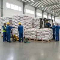 چسب پودری کاشی سرامیک پرسلان الیاف دار ساحل