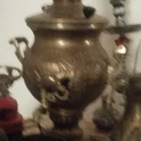 سماور  و ظروف مسی و برنجی قدیمی خ
