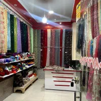 فروش یکجا وسایل مغازه پارچه فروشی به همراه پارچه|حراج|سلماس, |دیوار