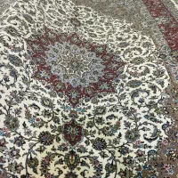 قالی دستبافت کاشان جفت ۹ متر کرک ابریشم|فرش|کاشان, حاج جمال|دیوار