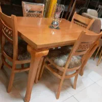 ترند میزناهارخوری سه تیرک منبتی|میز و صندلی غذاخوری|تهران, شهرک شریعتی|دیوار