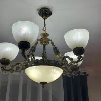 دو عدد لوستر آنتیک