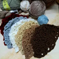بافنده خانم بافتنی قلاب بافی