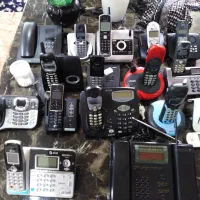 تعدادی تلفن بیسیم همه باهم یکجا