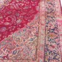 قالی قدیمی دست بافت