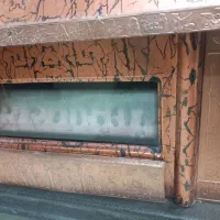 بخاری مهیارگازومدل شومینه سالم سرویس شده امده