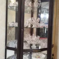 ویترین چوبی کاملا سالم نو