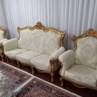 مبل سلطنتی ۹ نفره دسته متکایی|مبلمان خانگی و میز عسلی|خوی, |دیوار