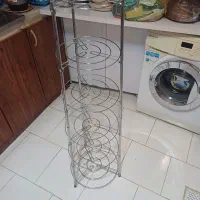 پایه قابلمه استیل ۶ طبقه