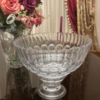 کریستال اصل سوگا ژاپن ظرف بزرگ پذیرایی ..