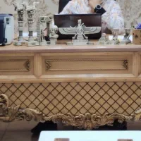 میز اداری ال بزرگ