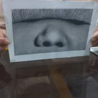 بهترین کادو برای روز مادر سیاه قلم|تابلو، نقاشی، عکس|نیشابور, باغ نو|دیوار