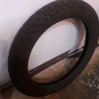 لاستیک عقب موتور هندا