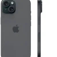 ایفون‌۱۵ نرمال ۱۲۸ مشکی دوسیم ch بدون خط وخش