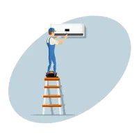 شستشوی تخصصی کولر گازی در محل (بدون کثیف شدن منزل)