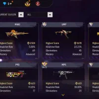 اکانت فری فایر