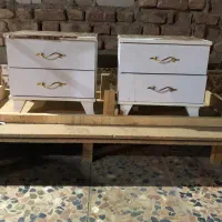 تخت خاب دونفره فروش فوری|تخت و سرویس خواب|خاش, |دیوار