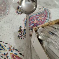 قاشق و چنگال هخامنشی|ظروف سرو و پذیرایی|شاهین‌شهر, فدک|دیوار