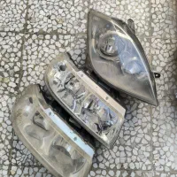 چراغ جلو سمت شاگرد سمند و بخاری گازی دیواری|قطعات یدکی و لوازم جانبی|قم, آلوچو|دیوار