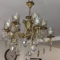 لوستر برنجی درحد