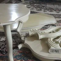میز نهارخوری. میز عسلی. مبل ۷نفره. گنجه|میز و صندلی غذاخوری|مشهد, هفده شهریور|دیوار