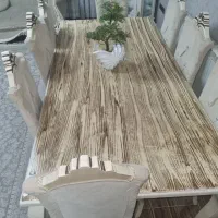 میز ناهار خوری|میز و صندلی غذاخوری|رشت, چمارسرا|دیوار