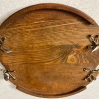 سینی چوبی مجلسی