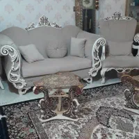 میل 7نفره و میز نهارخوری 6نفره|مبلمان خانگی و میز عسلی|رشت, نظری|دیوار