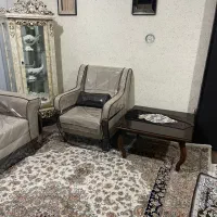 مینی بوفه نو نو فقد قفلش خرابه جنس چوب