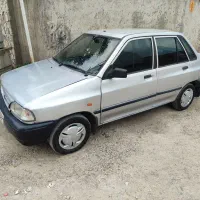 پراید 88 نقره ای دوگانه دستی