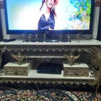 آینه کنسول ساعت میز تلویزیون وبوفه باهم ۶۰میلیون|بوفه، ویترین، کنسول|ورامین, ورامین|دیوار