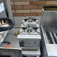 گاز دو شعله و میز و سرخ کن