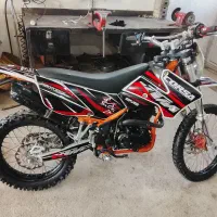 موتور تریل فلات 250 طرح کی تی ام 1401