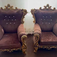 مبل سلطنتی فوری|مبلمان خانگی و میز عسلی|فولادشهر, A6|دیوار