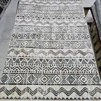 قالیچه 100در150کرم شکلاتی فانتزی هالیوودی 101