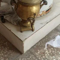 سماور ذغالی روسی کوچک