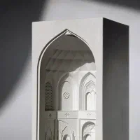 دکوراتیو الهام‌گرفته از معماری ایرانی (آواژور)|چراغ خواب و آباژور|مشهد, کوه سنگی|دیوار